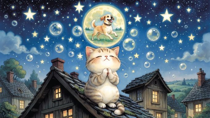 Le chat qui voulait devenir chien