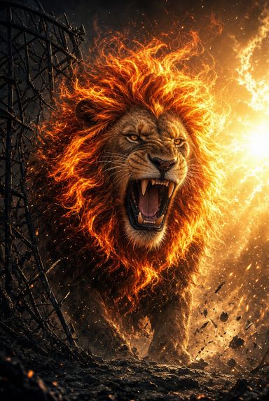Le lion de papier